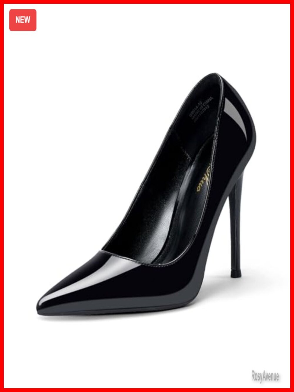 Women's 4.7 Inch Pointy Toe Stiletto High Heels Pumps for Work Party Wedding